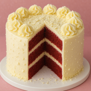 Luxe Taart – Red Velvet Witte Chocolade