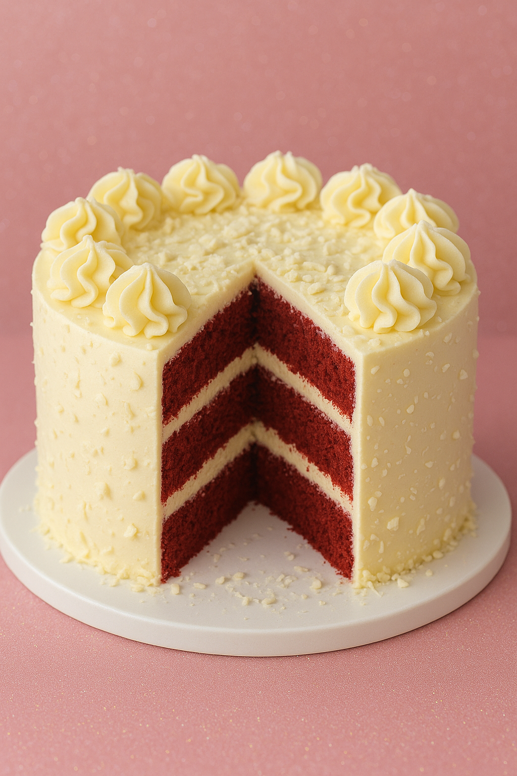 Luxe Taart – Red Velvet Witte Chocolade